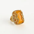 Anillo dorado real Sunfire