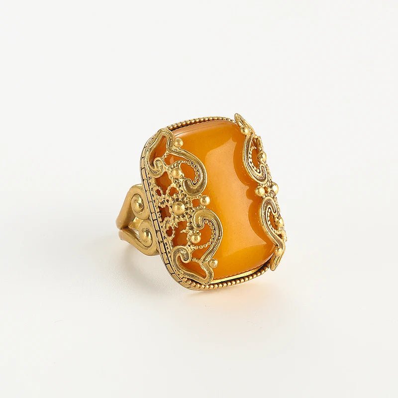 Anillo dorado real Sunfire