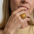Anillo dorado real Sunfire – imagen 2