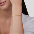 Pulsera dorada moderna y chic – imagen 2