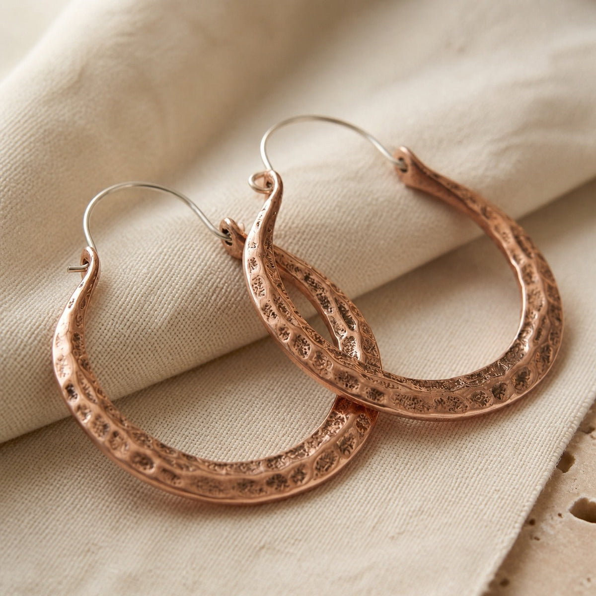 Pendientes Ember Aura de cobre