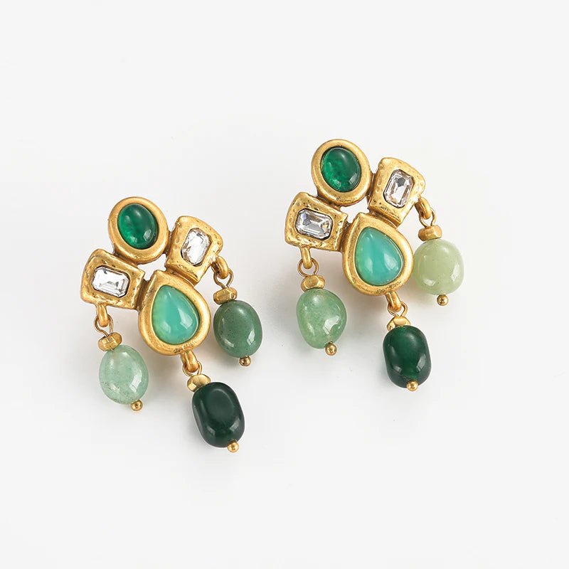 Pendientes colgantes Sueño Verde