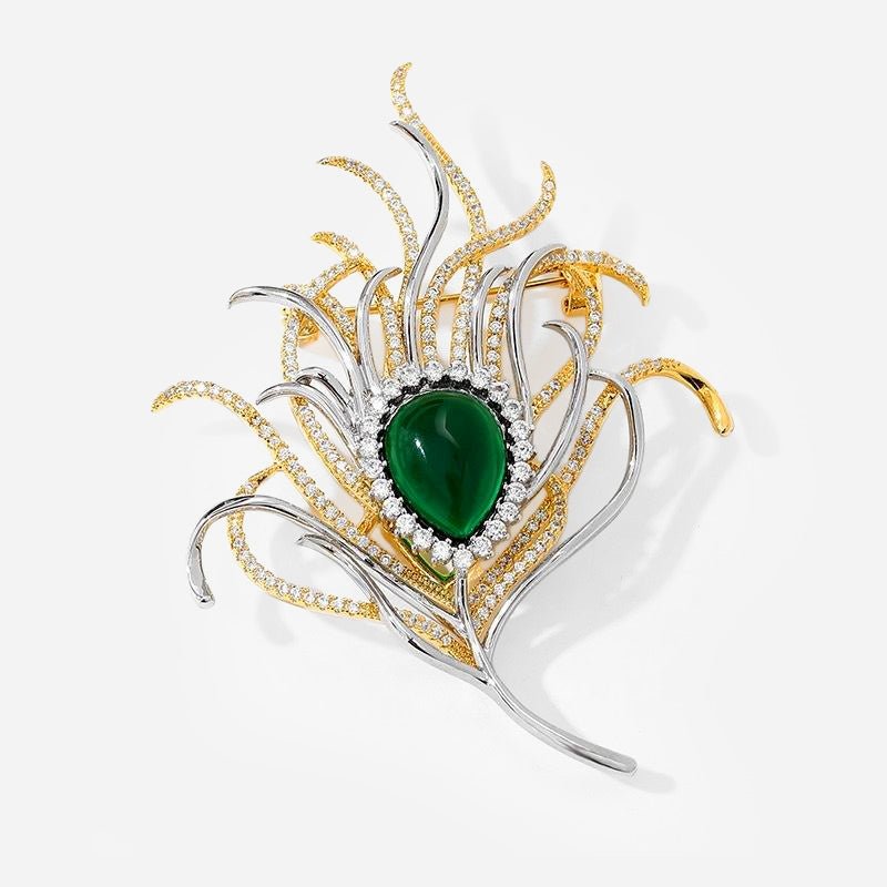 Broche Verdant Flame