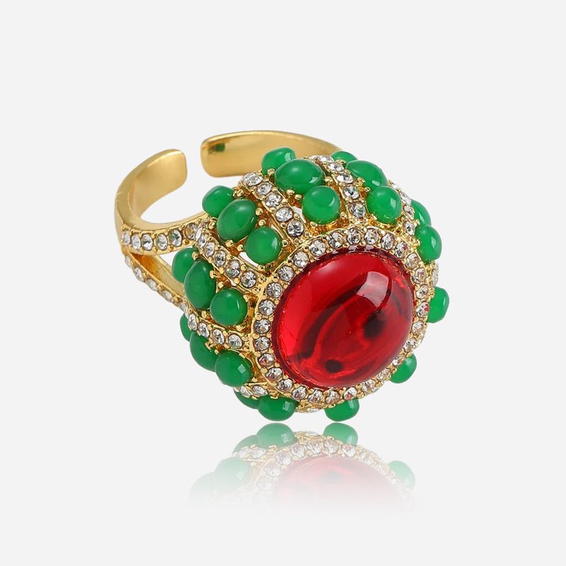 Anillo vintage de joya real