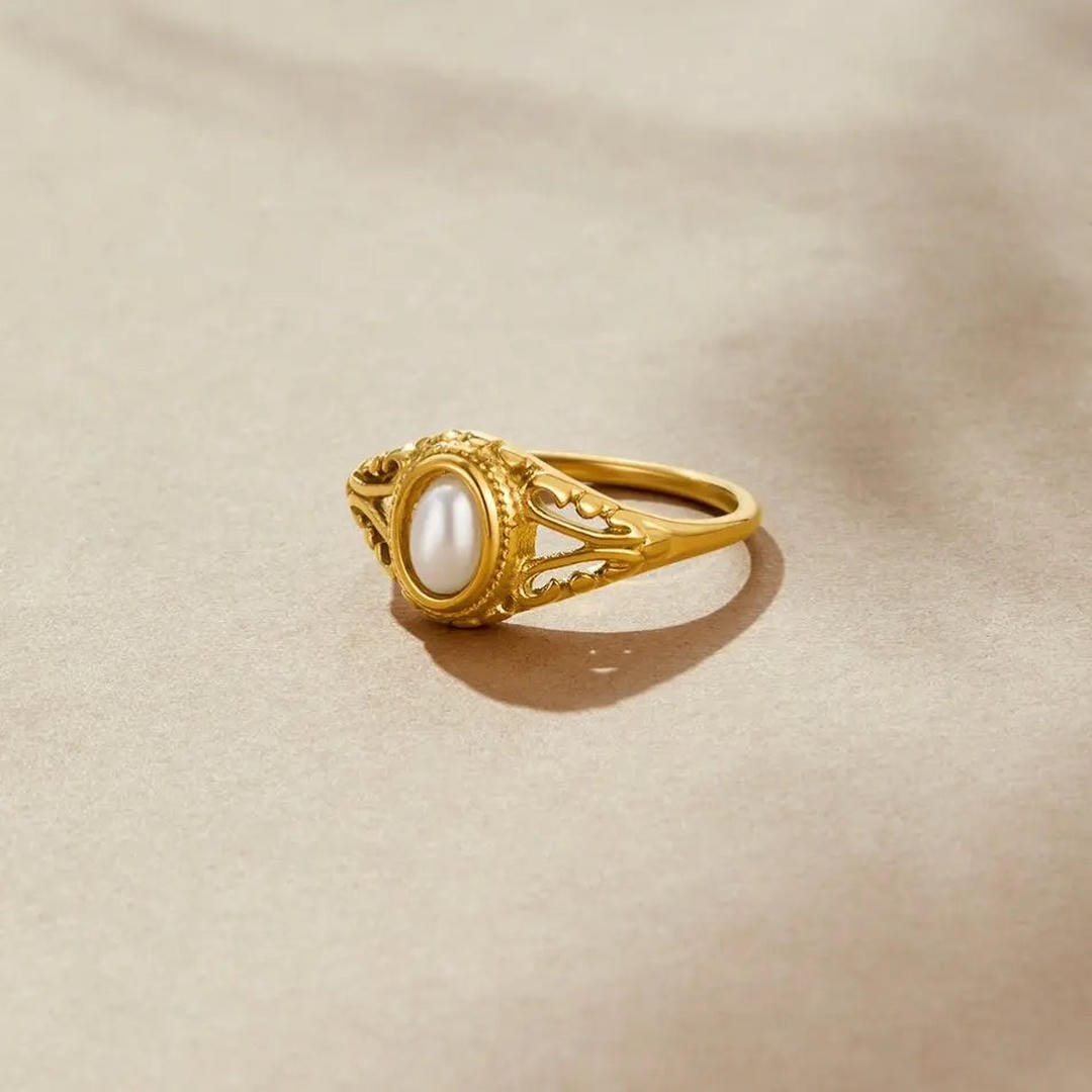 Anillo Royal Elegance de perla