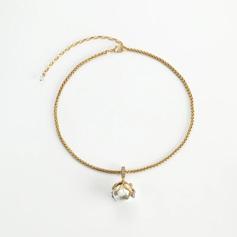 Collar corona de perlas Wildflower