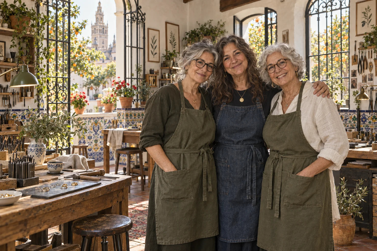 Carmen, Lucía & Rocío — campaña en Sevilla