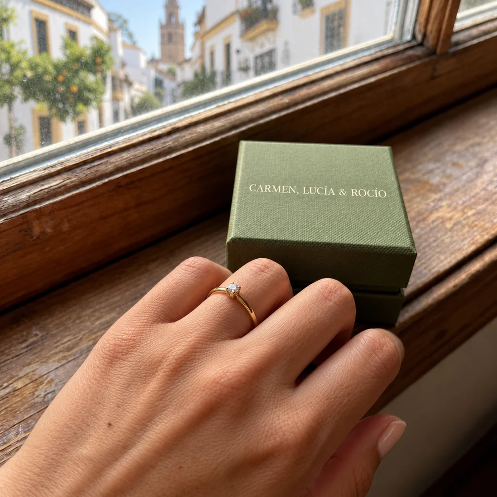 Anillo y joyero de Carmen, Lucía & Rocío